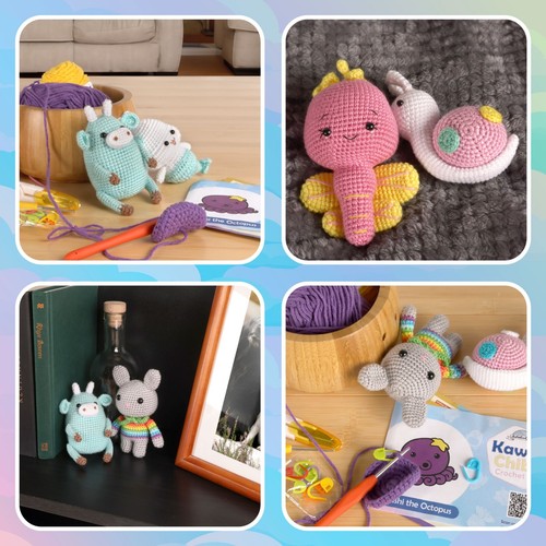 Kawaii Chibis Crochet Kit: Kururu the Frog - Picture 6 of 6