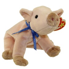 TY Beanie Baby - KNUCKLES the Pig (5 inch) - MWMTs Stuffed Animal Toy