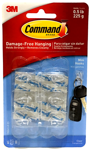 Command Picture Strips Hooks Hanger Clips Photo Frame Wall Hanging - All Size - Picture 30 of 48
