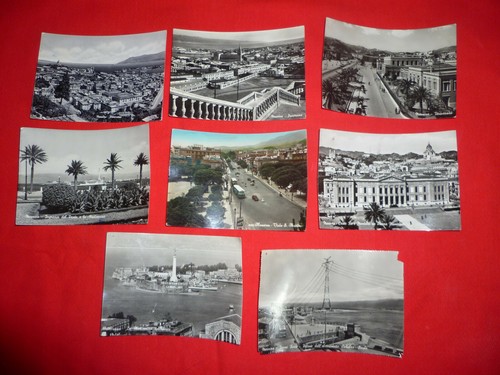 Lotto 8 cartoline Messina Sicilia