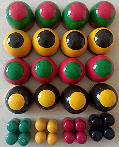 Traditioneller Chausar, Chopad, Parcheesi, Pachisi, Pagade, Thayam, Ludo, Chopat - Bild 11 von 12