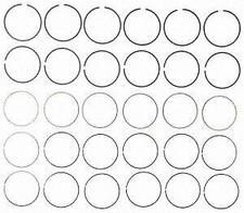 Premiumium Piston Rings  Mahle Original  41696CP