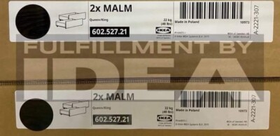 Brand New IKEA MALM Underbed Storage High Bed Black-Brown Brand New IKEA MALM Underbed Storage High Bed Black-Brown