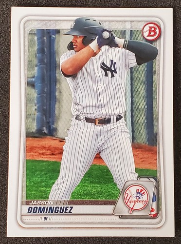 LOTE 2020 BD-151 2021 BD-77 YANKEES JASSON DOMINGUEZ 3 CARTAS - Imagen 2 de 7