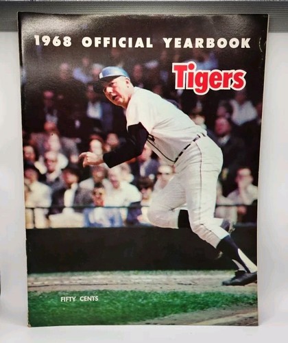 Vintage 1968 MLB Baseball Detroit Tigers Official Yearbooks World Series NM - Picture 1 of 2
