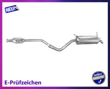 Auspuffanlage für Renault Megane I / Scenic I 1.4 16V Auspuff Mitteltopf Endtopf