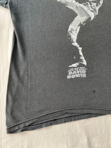 Vintage 90s David Bowie The Man Who Sold The World T-shirt Sz XL - Picture 10 of 17