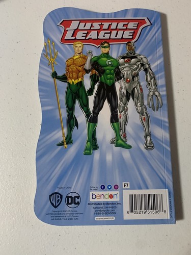 DC Comics Justice League Board Book Justice Is Here New Bendon 2021 Flash Cyborg - Picture 2 of 2