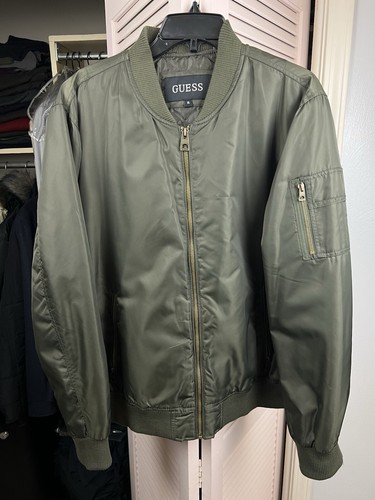 GUESS Green/Black 2 Jackets  Size XL - Pre-owned In Excellent Condition - Picture 1 of 5