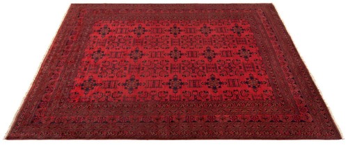 Afghan Tapis Oriental Noué à la Main 338x257 cm-Top Etat, Orient, Tapis, ,Rouge - Picture 8 of 10