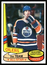 Wayne Gretzky 1980-81 Topps #87 Edmonton Oilers NM Scratched