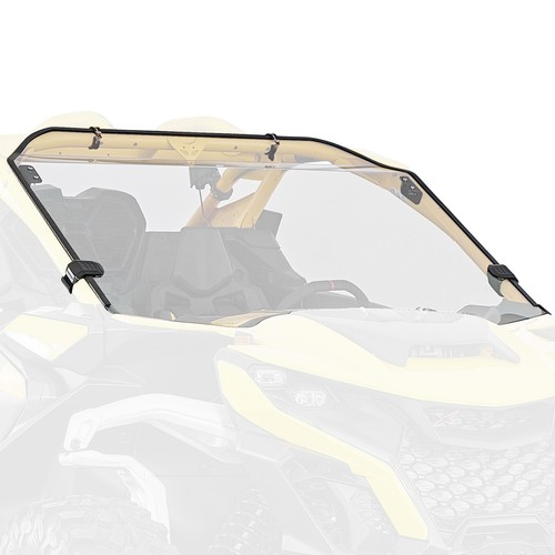 KEMIMOTO UTV Front Full Windshield PC Windscreen for Can Am Maverick R MAX 2024+ - Picture 15 of 15