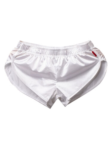 Mens Satin Silk Boxers Loose Shorts Sexy Panties Pajama Bottoms Shorts AU - Picture 7 of 82
