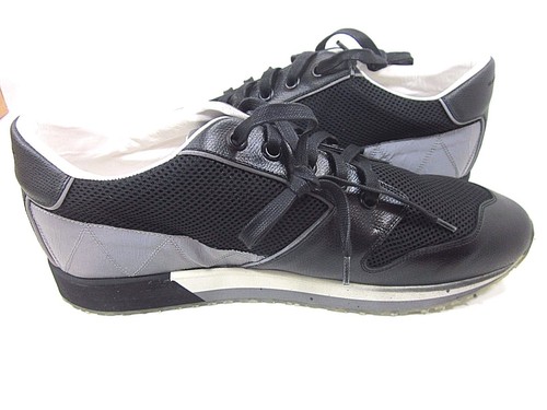 MARC JACOBS, S87WS0047 LOW TOP-BLACK, MENS, EURO 45, NEW W/O BOX, RUNS SMALL - Picture 4 of 6
