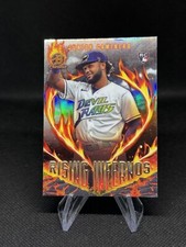 2024 Bowman Chrome Junior Caminero Rising Infernos Rookie RC #RI6 Rays