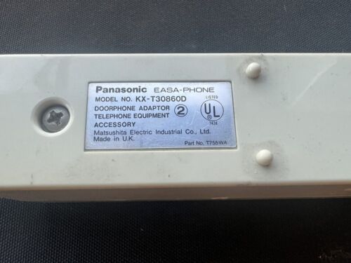 Adaptador de teléfono puerta Panasonic KX-T30860D *Reacondicionado* - Imagen 2 de 3
