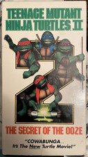 Teenage Mutant Ninja Turtles 2 - The Secret of the Ooze (VHS, 1991)