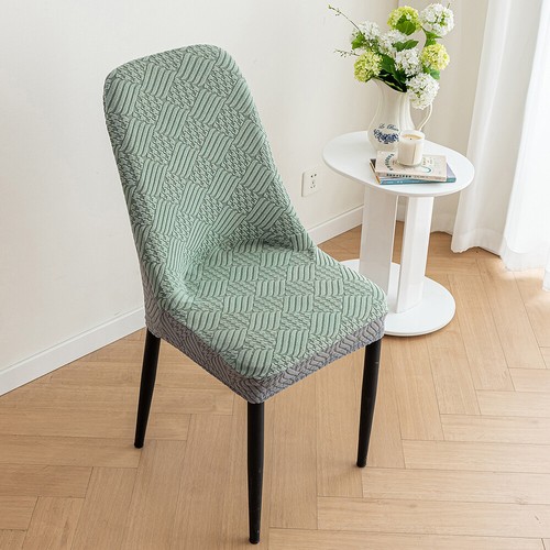 Stretch-Bezug Für Esszimmerstühle Mit Gebogener Rückenlehne Jacquard-Bogen- ∧ - Bild 19 von 27