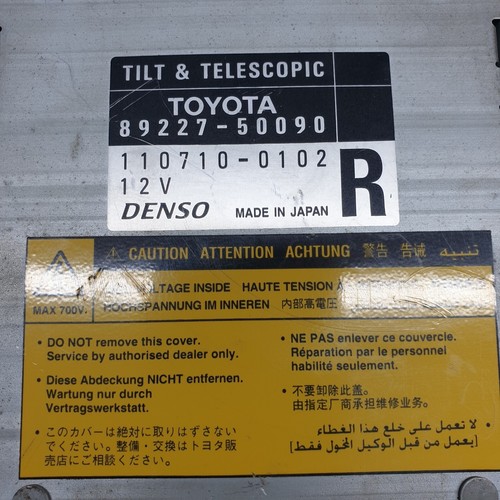 Lexus LS 430 E3 2001 TILT & TELESCOPIC CONTROL MODULE 89227-50090 - Picture 7 of 8