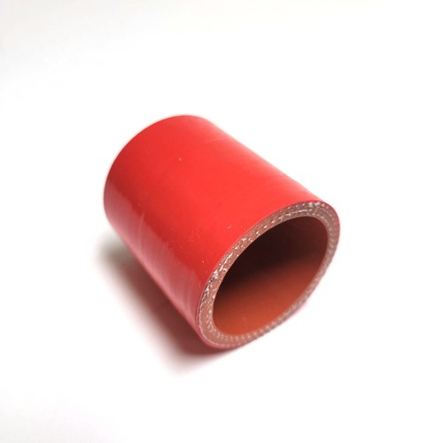 Reinforced Silicone Straight Hose 1.5" ID, 2 inch length RED - Picture 2 of 2