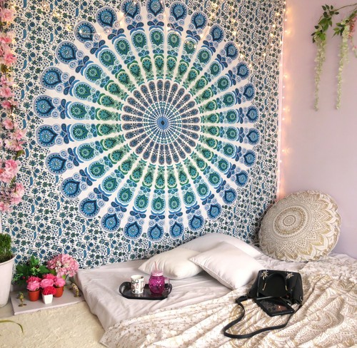 Mandala Tapestry Indian Wall Hanging Decor Bohemian Hippie Queen Twin Poster New - Picture 342 of 516