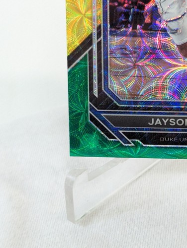 2023 Panini Prizm Draft Picks Jayson Tatum 51 tricolore Duke Boston Celtics NBA - Foto 5 di 6