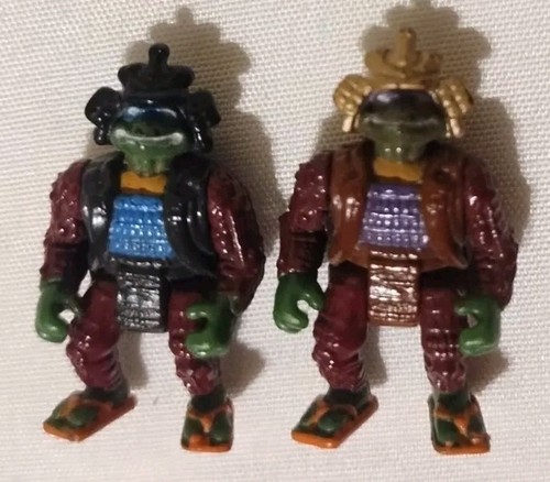 1996 TMNT Mini Mutant Leonardo's Battle Castle Playset W/ Shogun Leo & Don - Picture 2 of 5