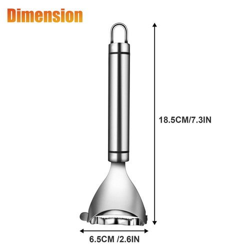 2x Maiskolbenschäler Edelstahl Thresher Abisolierer Entferner Küche Schneider Werkzeug - Bild 12 von 12
