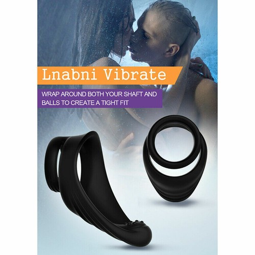 Male Prostate Massager Anal Butt Plug Penis Cock Ring Sex Toys For Men Couple US - Picture 3 of 8