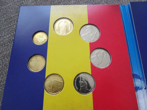 Andorra 2013 last dinar set and new 2014 year euro coin set in folder - Picture 10 of 24