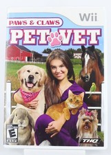 Paws & Claws: Pet Vet (Nintendo Wii, 2009) Complete CIB