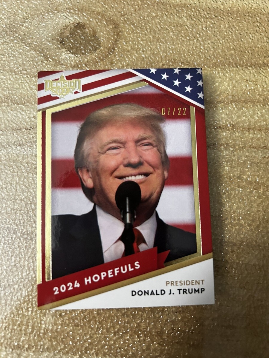 Donald J. Tramp Decision 2022 Card 7/22 | eBay