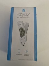 AT T ATT Basic Trimline Corded Phone Telephone Single Line Wall-Mountable 210