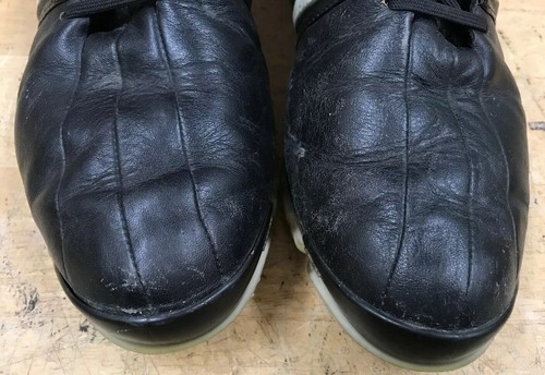 ADIDAS TOUR 360 ThinTech FitFoam Clima Proof GOLF SHOES Black Size 9 cleats - Picture 3 of 11