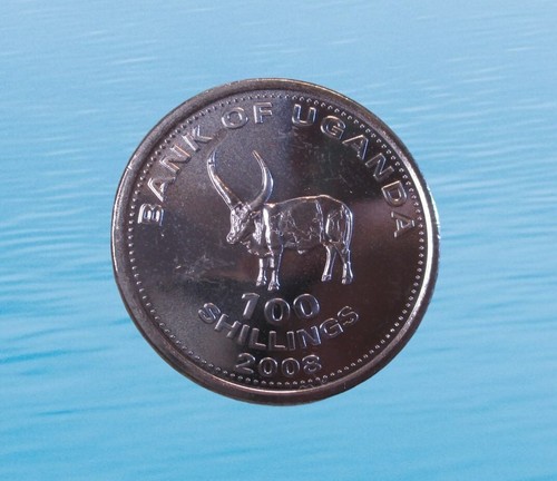 UGANDA 100 CHELINES 2008 GANADO SANGA UNC KM 67a #6457# - Imagen 1 de 2