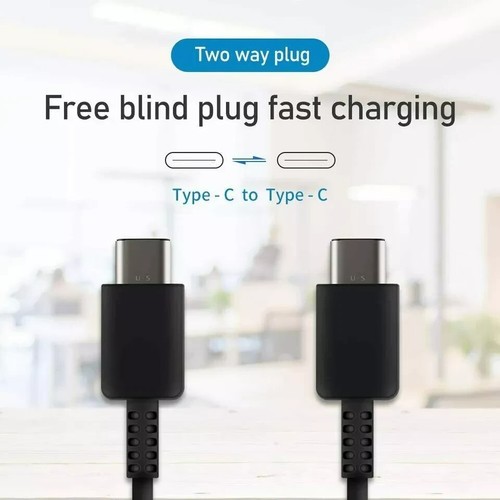 Original Samsung Galaxy S22 S23 25W Super Fast Wall Charger & USB-C Data Cable - Picture 10 of 21
