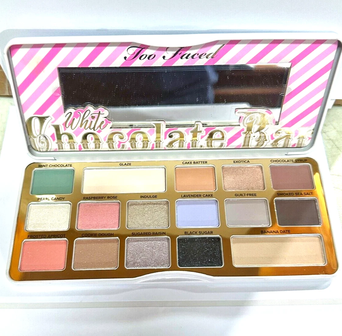 TOO FACED White Chocolate Bar Eyeshadow Palette Powder 16