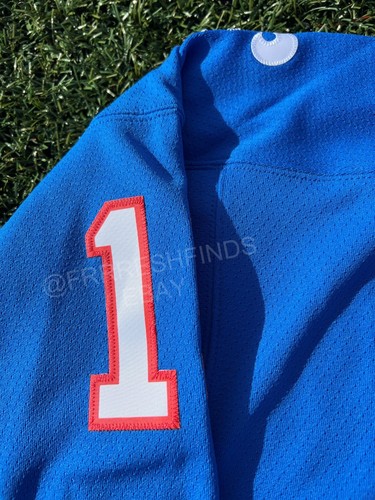 Mitchell & Ness Quebec Nordiques Joe Sakic 1992-93 Blue Line Player Jersey - Picture 8 of 21