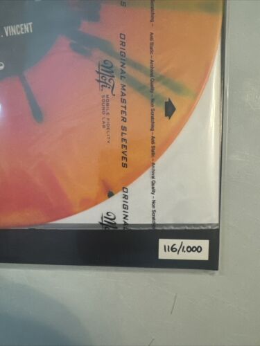 St Vincent - ALL BORN SCREAMING, Fire Splatter, Autographed Art Card. New/Sealed - Picture 5 of 6