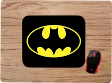 BATMAN LOGO MOUSEPAD MOUSE PAD HOME OFFICE GIFT NON-SLIP 