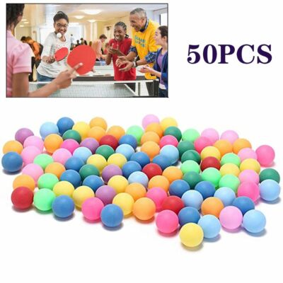 Colorful Ping Pong Balls Sports 40mm Entertainment Table Tennis 50/25/10Pcs/Pack Colorful Ping Pong Balls Sports 40mm Entertainment Table Tennis 50/25/10Pcs/Pack