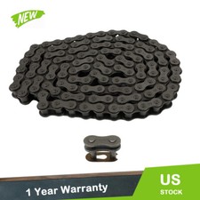 10ft #80 Stainless Steel Roller Chain x with Free Connecting Links 1 connector