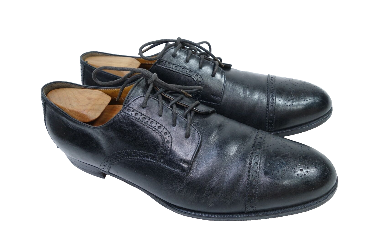 Polo Ralph Lauren Oxford Dress Shoes Men Size 11.5 D Made in Italy