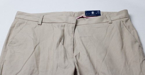 IZOD Girl's Straight Leg Flat Front Stretch Pants CL8 Su Khaki Size US:15 NWT - Picture 2 of 4