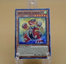 YuGiOh! - Armed Dragon Thunder LV5 BLVO-EN003 Super Rare 1st Edition Near Mint
