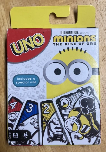 Mattel Games Uno Minions: The Rise of Gru Card Game