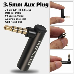 90-Degree-Right-Angled-3-5mm-Male-to-Female-Adapter-Connector-Stereo-Plug
