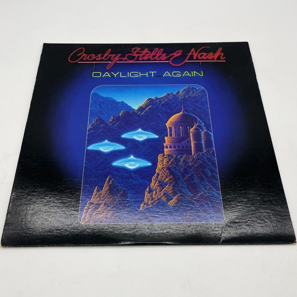 Vtg CROSBY STILLS & NASH DAYLIGHT AGAIN 1982 Vinyl LP VG