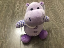Kellybaby Baby Hippo Purple 9 Inch Stuffed Plush Toy NWT
