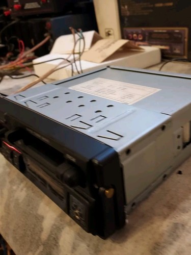 American Hi-Fi Mega 2 Car Stereo Aux Cassette  (For Parts ) - Picture 3 of 12